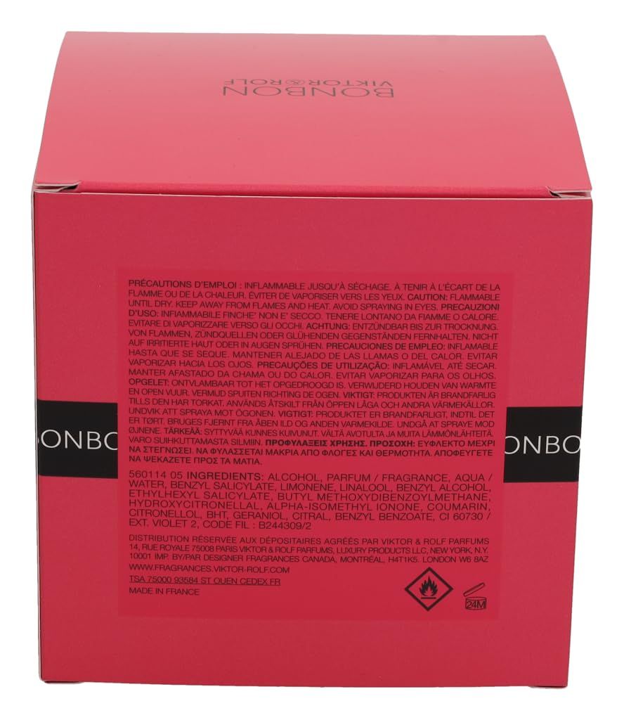 Rückseite der Verpackung. Text in mehreren Sprachen. Warnhinweise und Inhaltsstoffe.