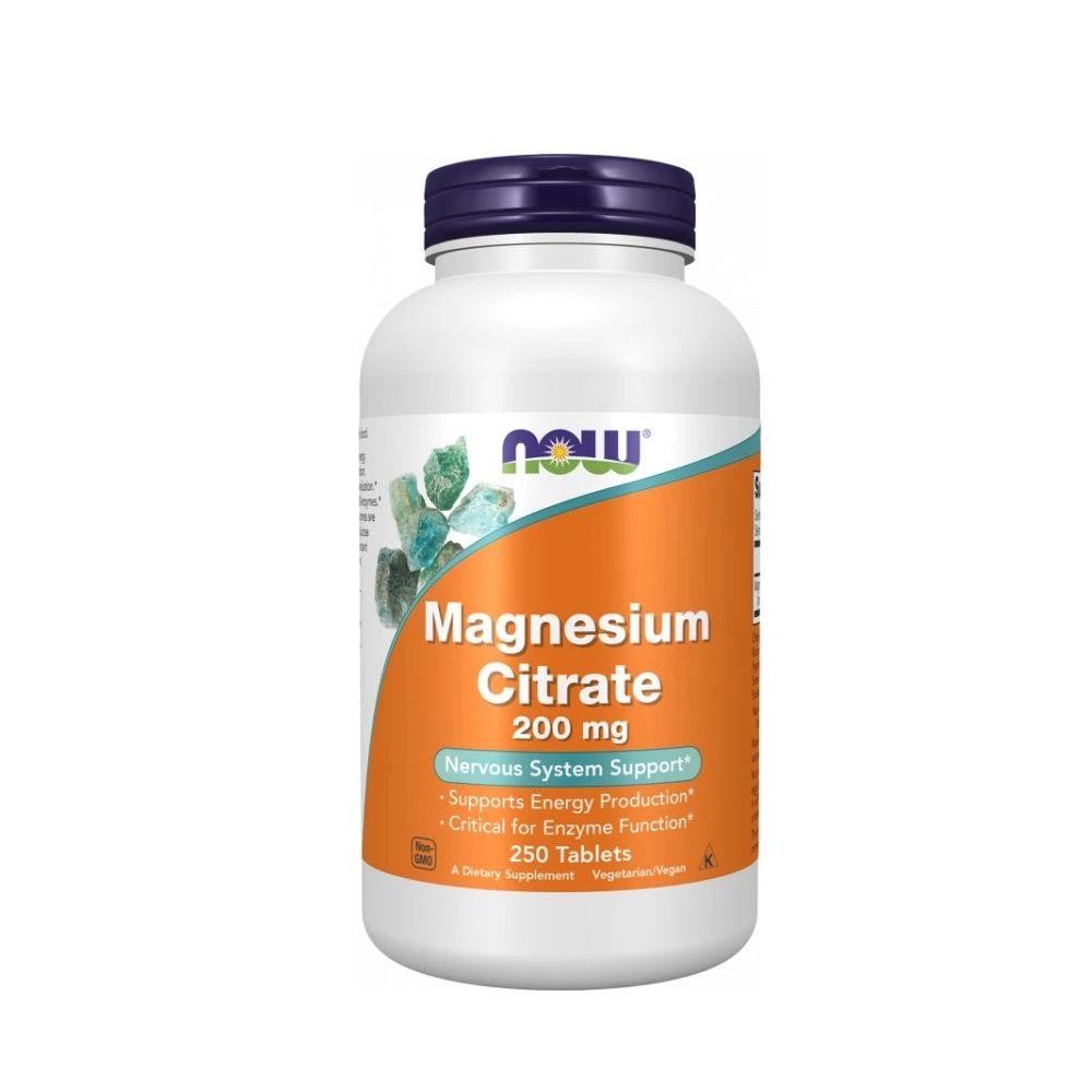 NOW Foods Magnesiumcitrat 250 St Tabletten