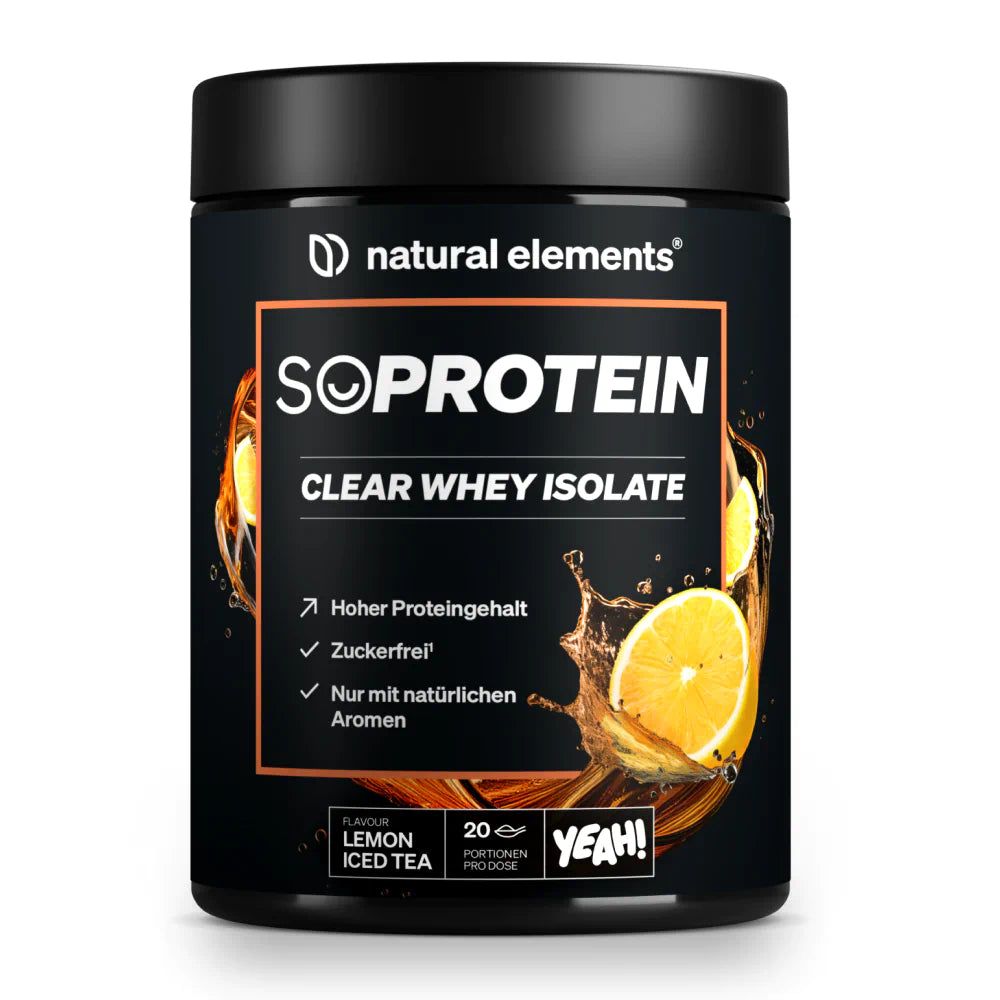 natural elements SoProtein Clear Whey Isolate
