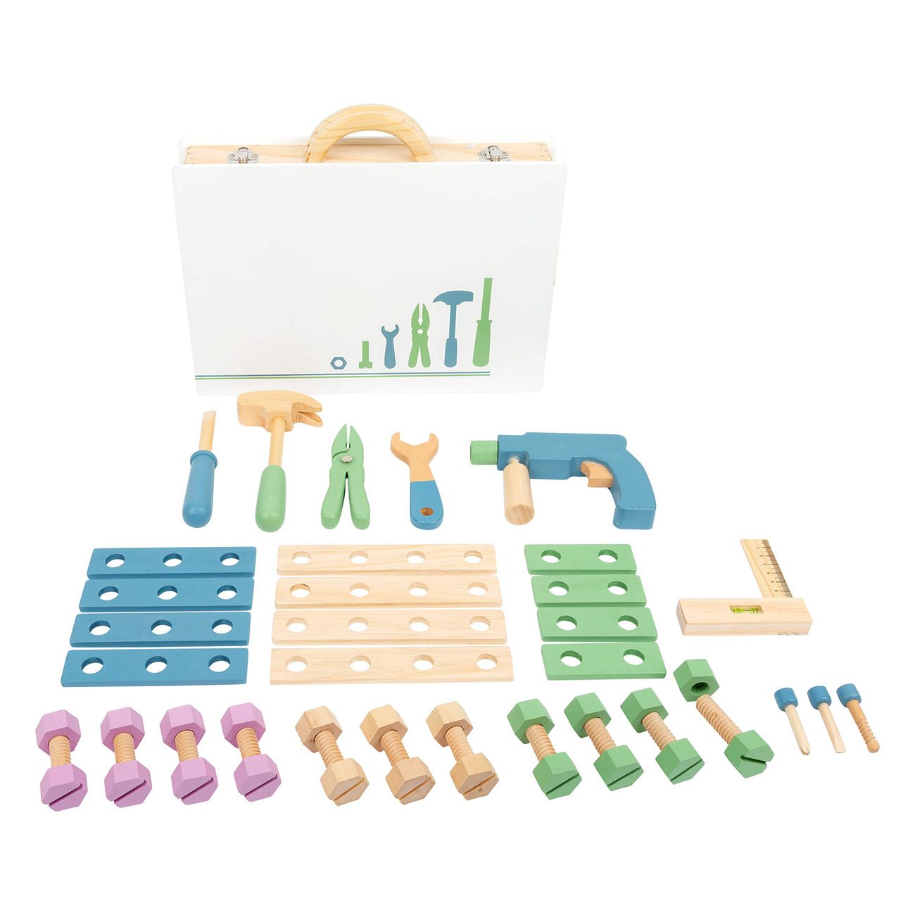 Smallfoot Werkzeugkoffer Nordic (11505) Spielwerkbank