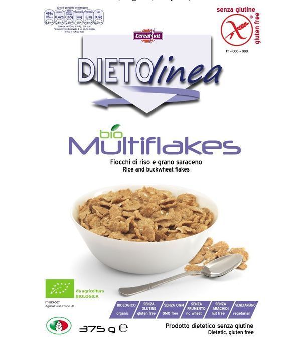 Bio Multiflakes Senza Glutine - Dietolinea Cerealvit