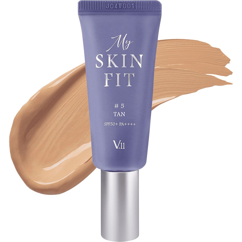 VILLAGE 11 FACTORY MY Skin Fit BB Cream #5 Tan SPF 50+ PA++++ Coloring Cream