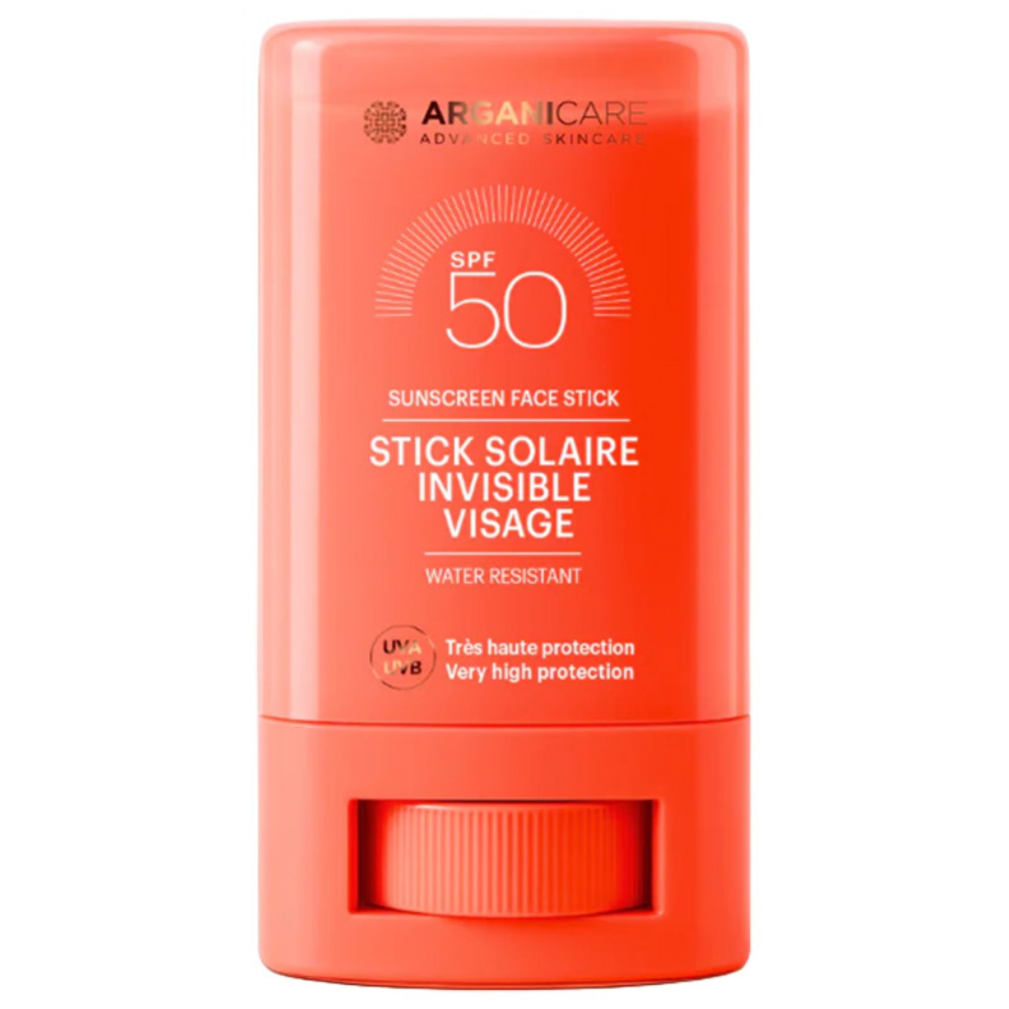 Arganicare Sonnenschutzstift Unsichtbares Gesicht Spf50 4,7x2,3x8,2 cm