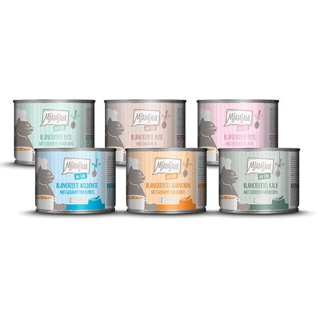 MjAMjAM - an Soße Probierpaket 1 6x185 g Futter