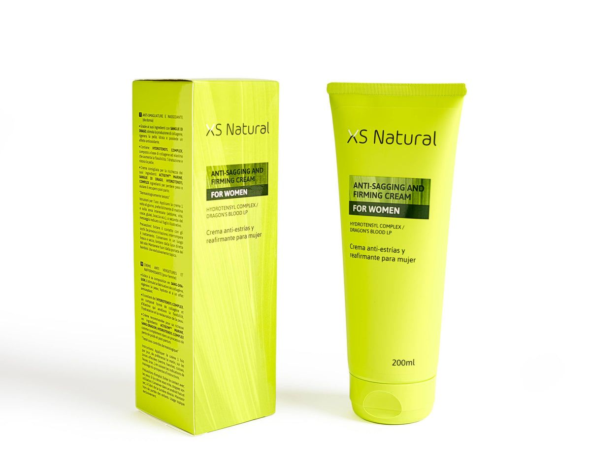 500Cosmetics XS Natural  - Straffende Creme Gegen Dehnungsstreifen