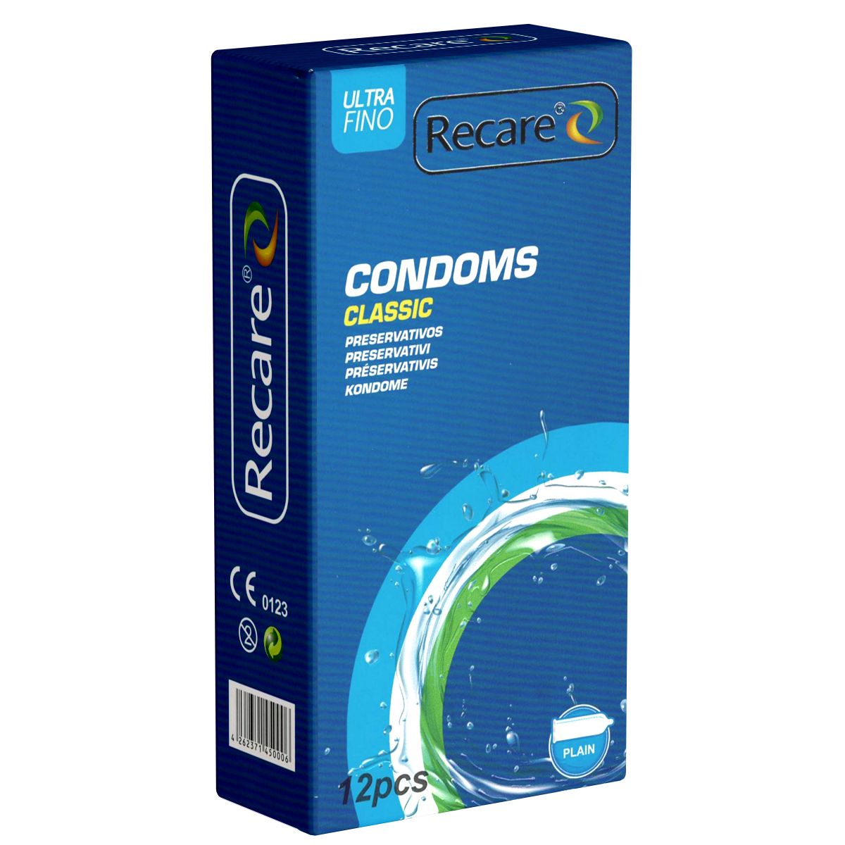 Recare Condoms *Classic* Einfache Und Feuchte Kondome 12 St - Shop ...