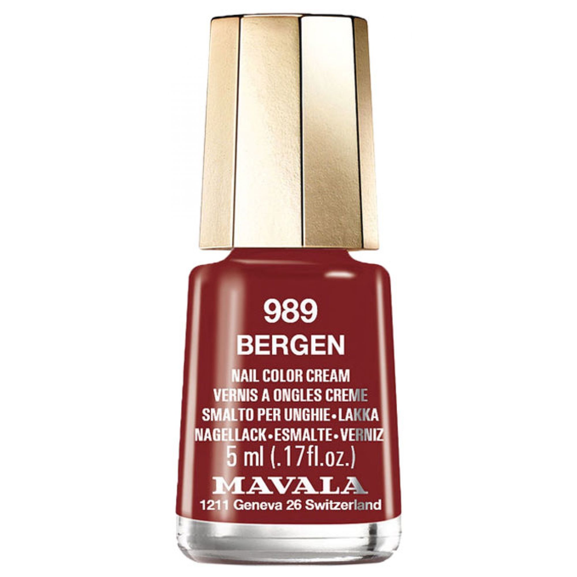 Mavala Mini Color Nagellack Creme (Farbe : Braun) 5,5x2,3x2,3 cm