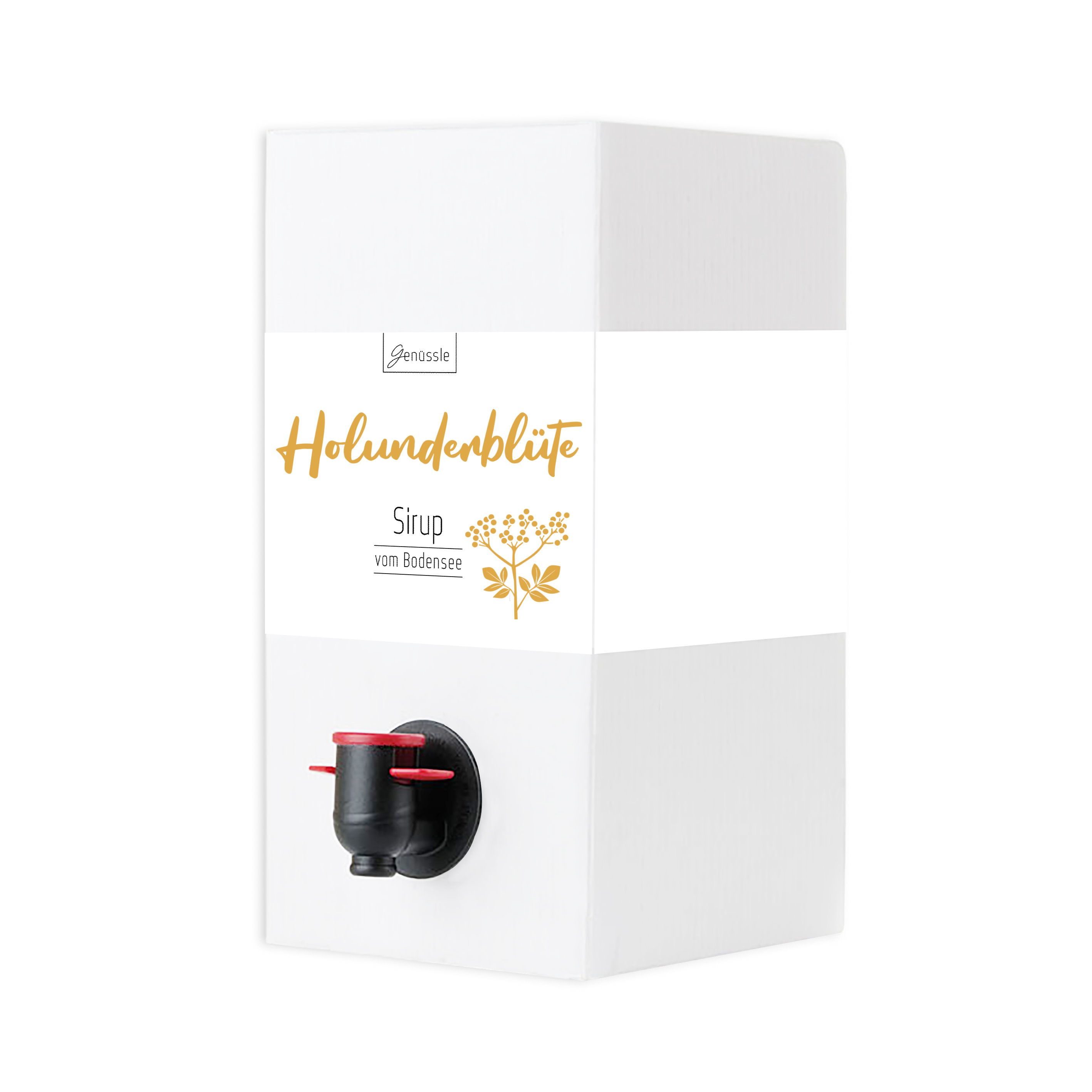 Genüssle Holunderblütensirup 3000 ml