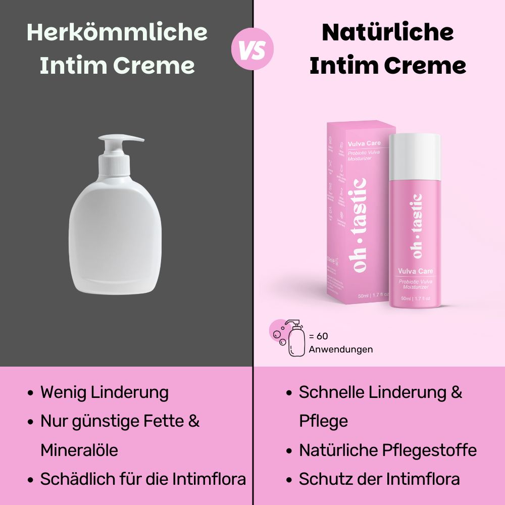 ohtastic Natürliche Vaginal Creme