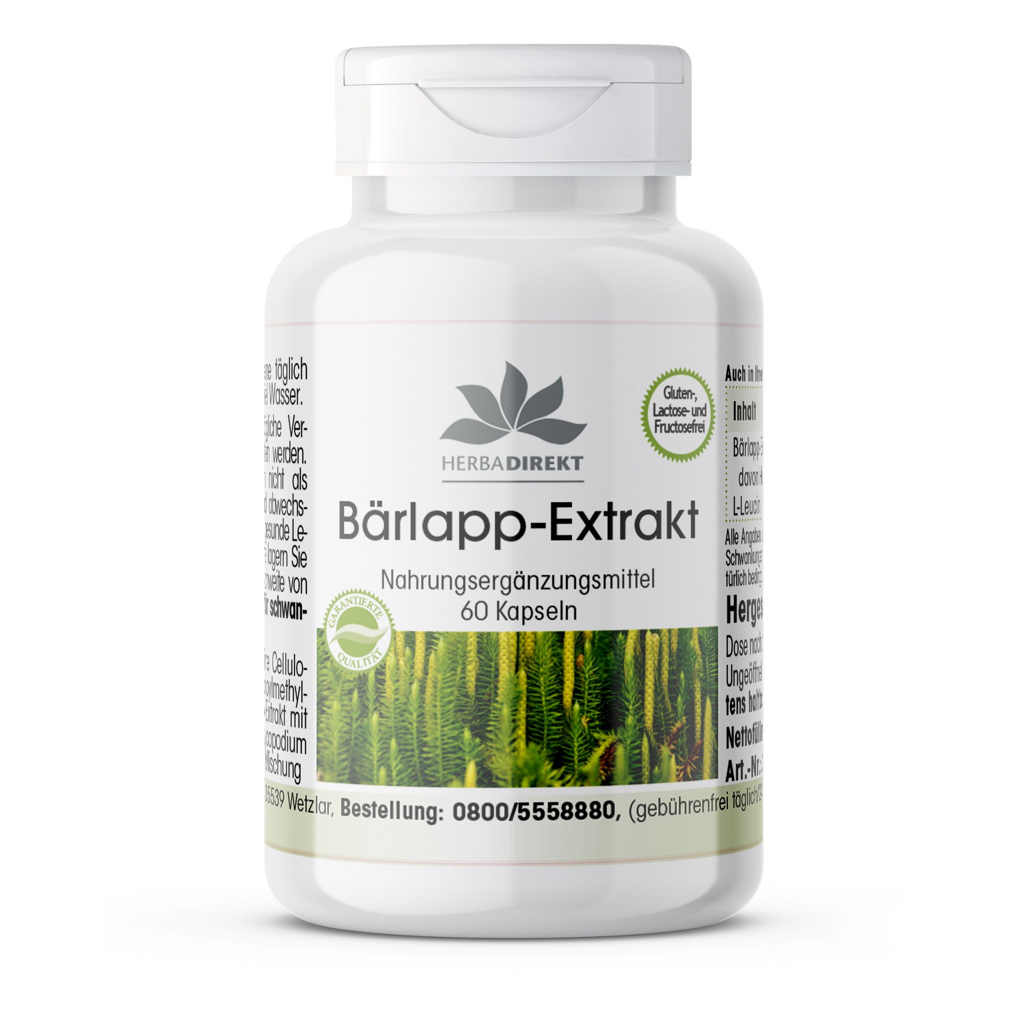 Warnke Vitalstoffe | Bärlapp-Extrakt 20mg