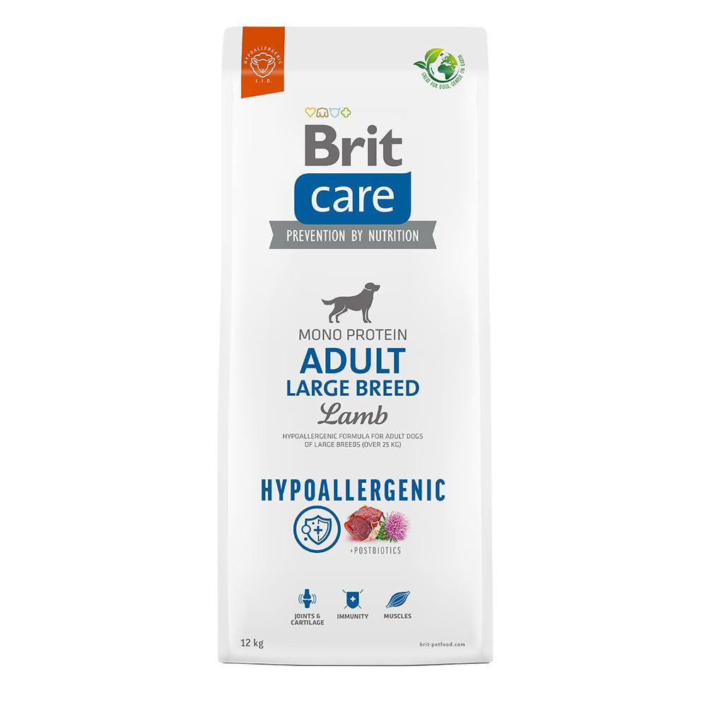 Brit Care Dog - Hypoallergenic Adult Large Breed Lamb 12 kg Futter