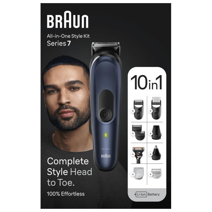 Braun - MultiGroomingKit "MGK7421 All-in-one-Styler" in Dunkelblau