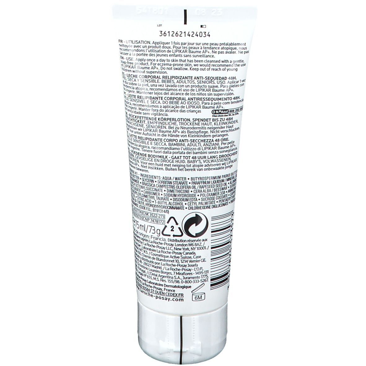 La Roche-Posay Lipikar Lotion Rückfettende Körperlotion