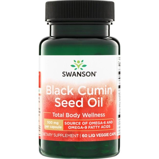 Swanson Schwarzkümmelöl 500 mg 60 Pc