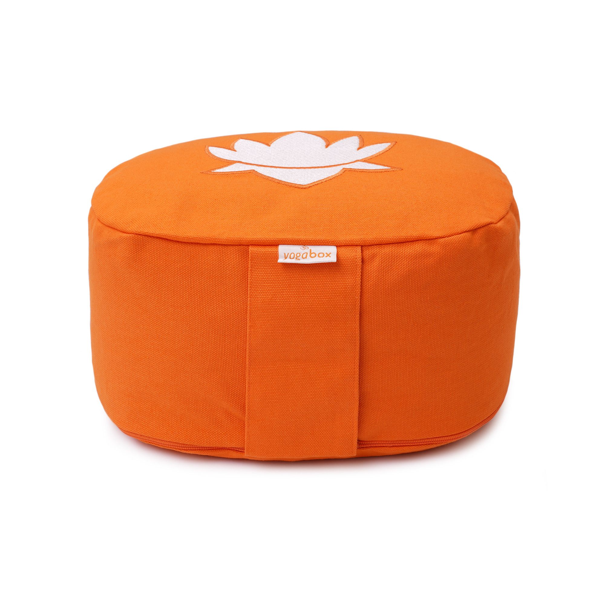 yogabox Yogakissen oval Lotus Stick Basic - orange 28 x 23 13,0 cm 1 St