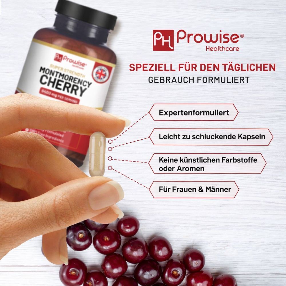 Prowise Healthcare Montmorency Cherry 6400 mg