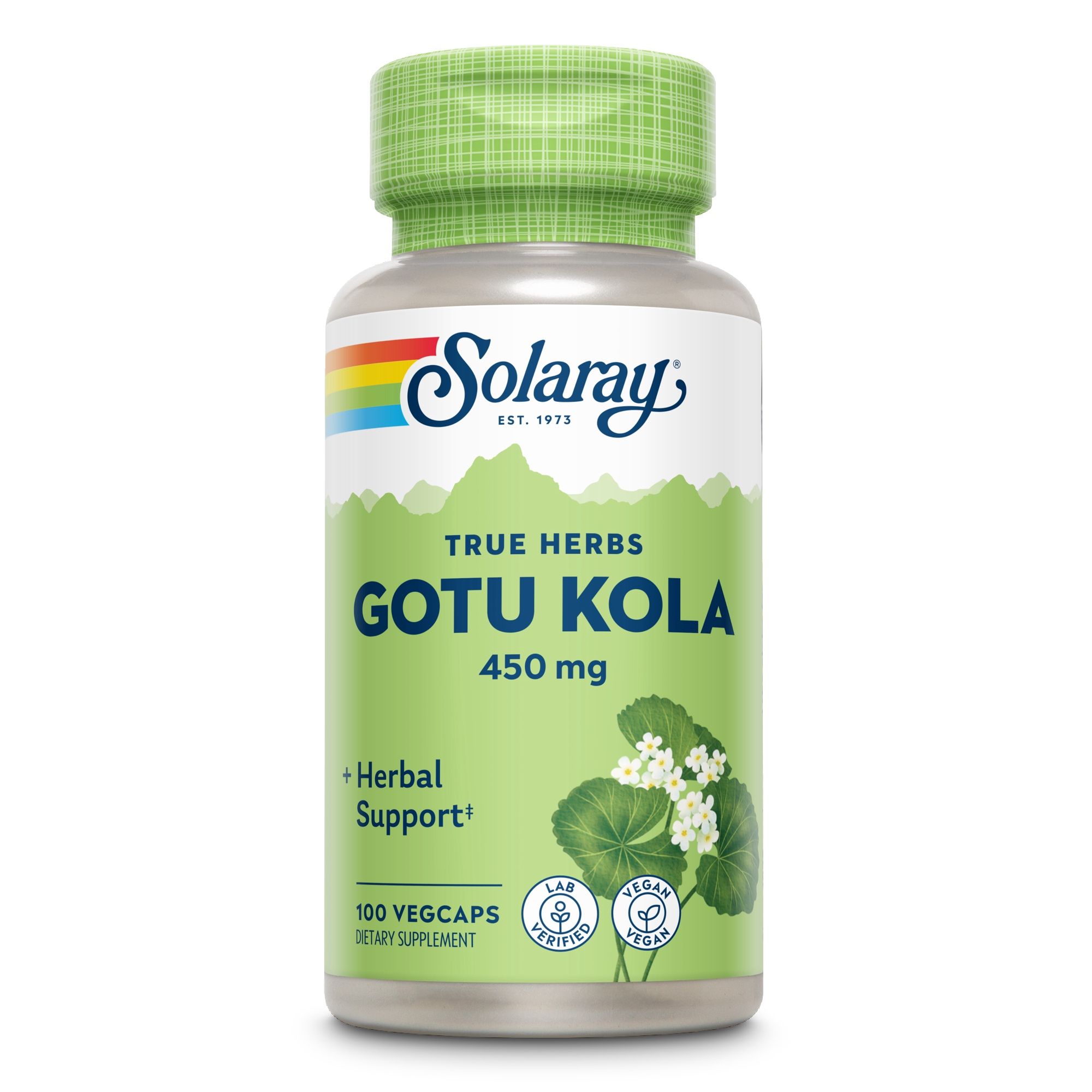 Solaray Gotu Kola (Centella asiatica) 100 St Kapseln