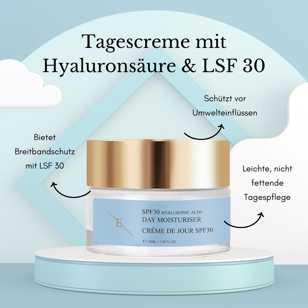 ErthSkin London SPF 30 Hyaluronsäure Tagescreme