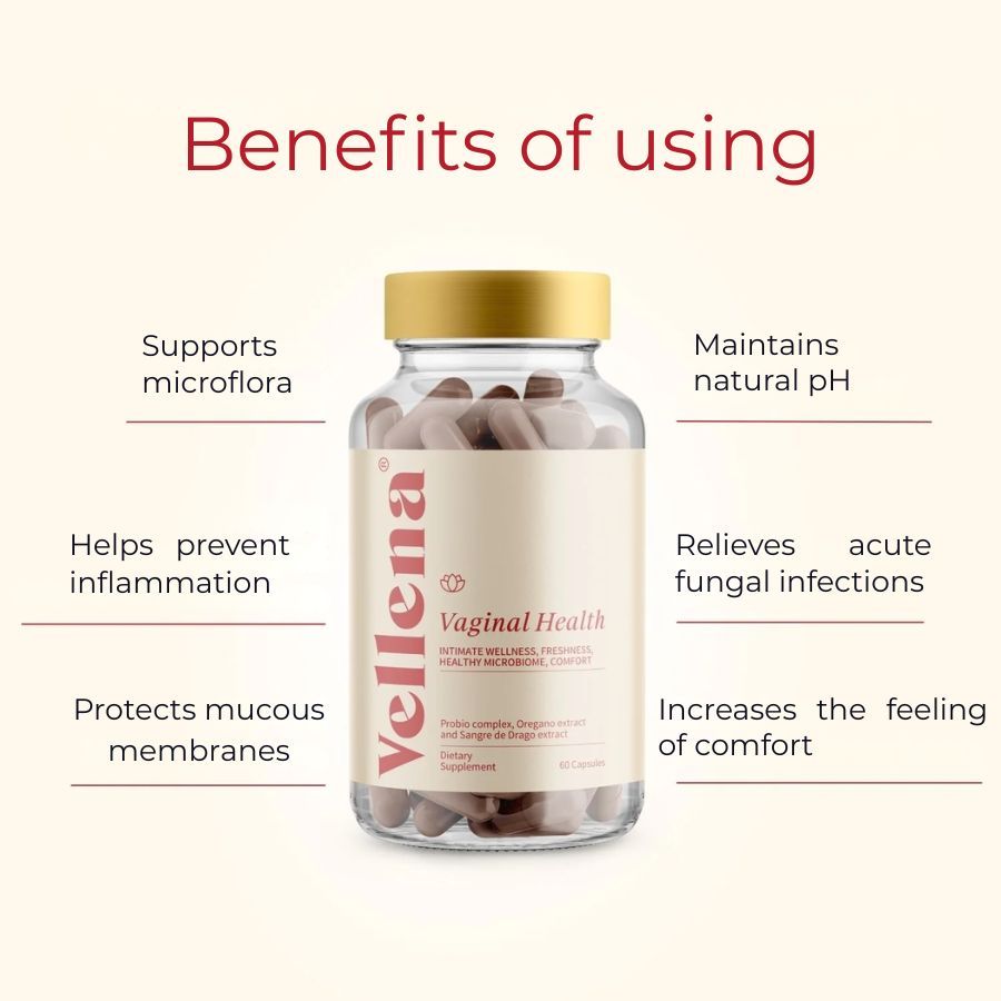 Vellena Nahrungsergänzungsmittel für die Intimgesundheit