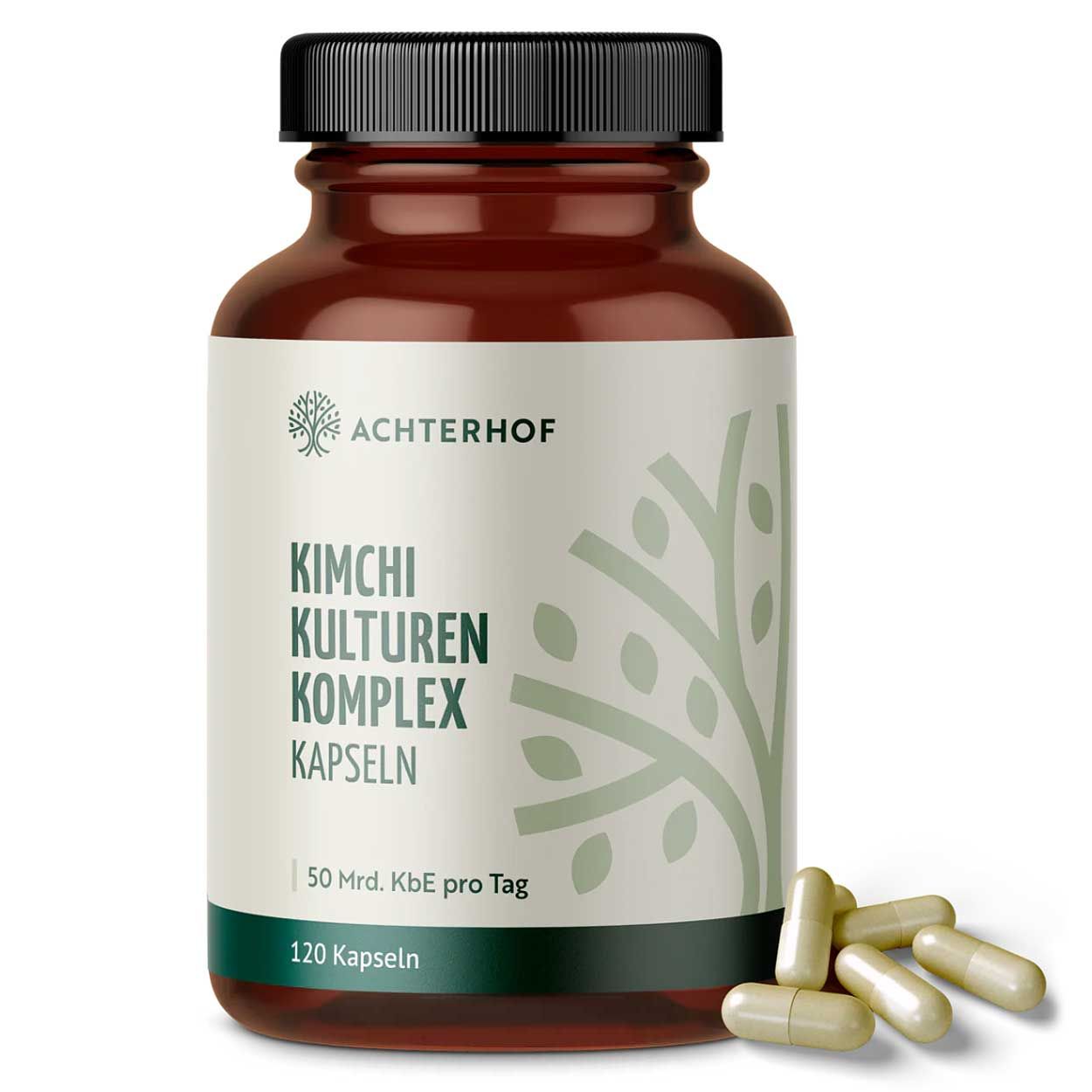 Achterhof Kimchi Kulturen Komplex Kapseln 120 St