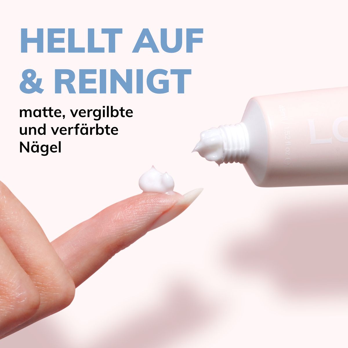 LONDONTOWN Kur Mani Bright Nail Scrub Peeling für die Nägel mit Bürste