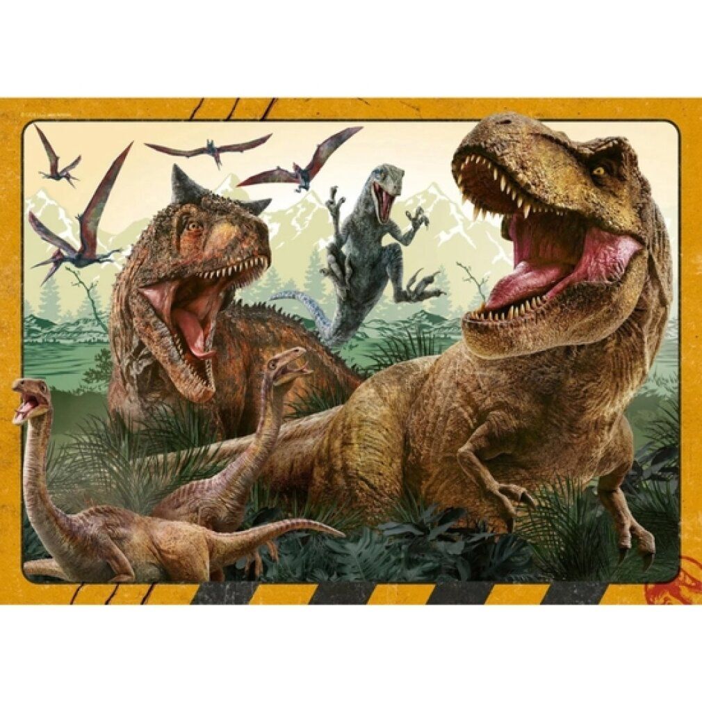 Jurassic World Puzzle 4x