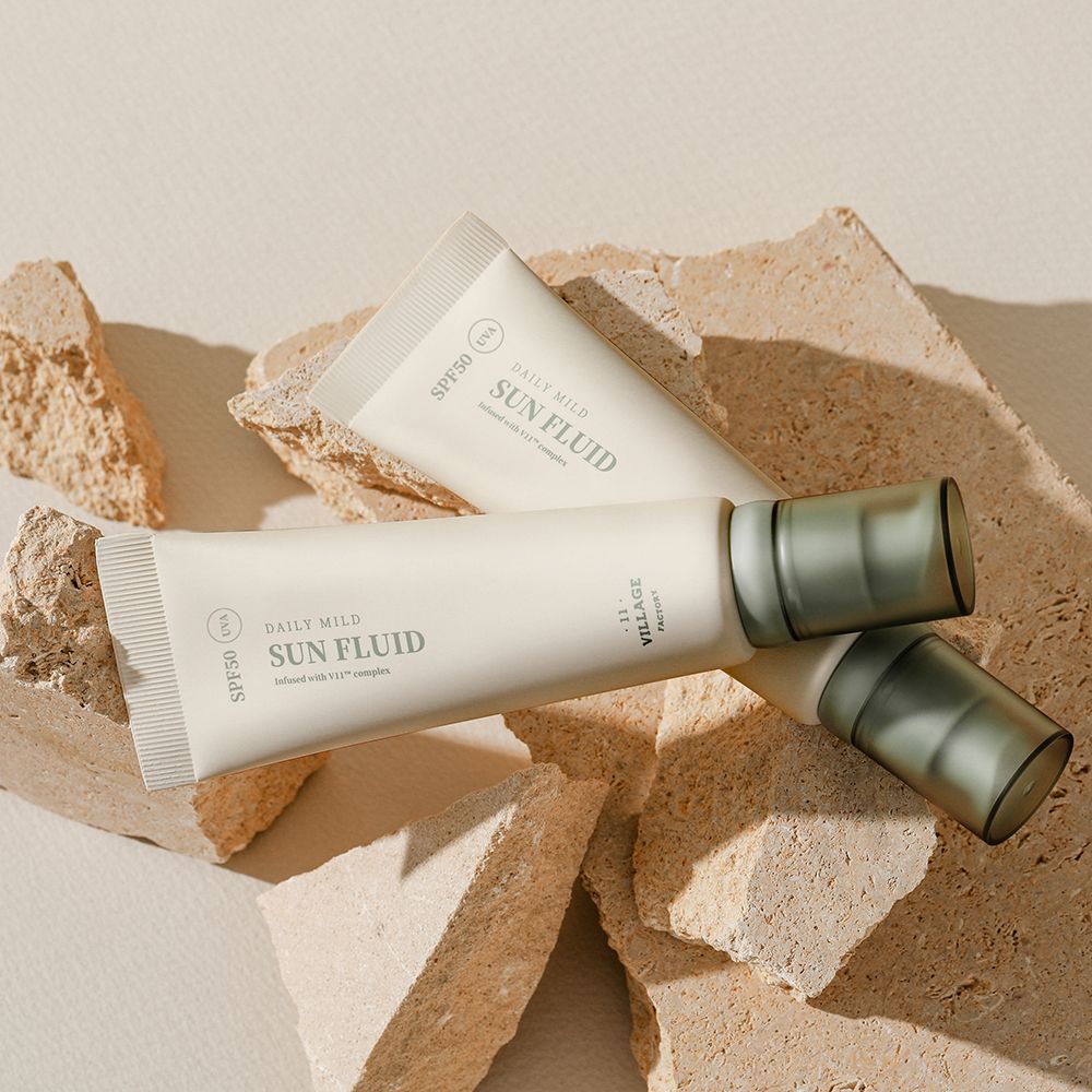 VILLAGE 11 FACTORY Daily Mild Sun Fluid SPF50 Face Cream