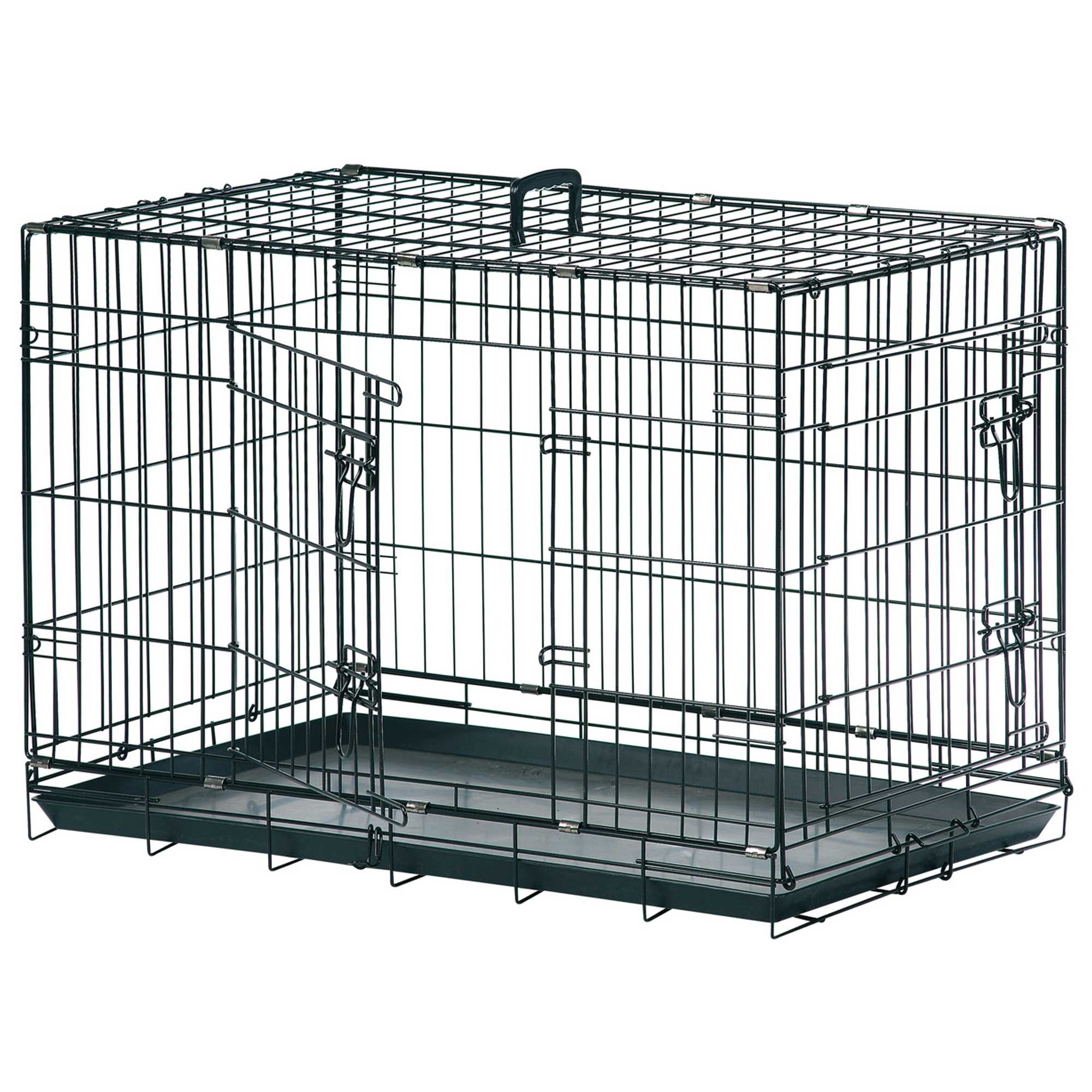 Hunde Drahtbox Gr. S - Transportbox aus Metall -langlebig solide und pflegeleicht
