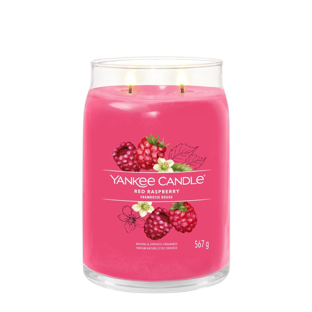 Yankee Candle Red Raspberry Duftkerze I. Signature 567 g