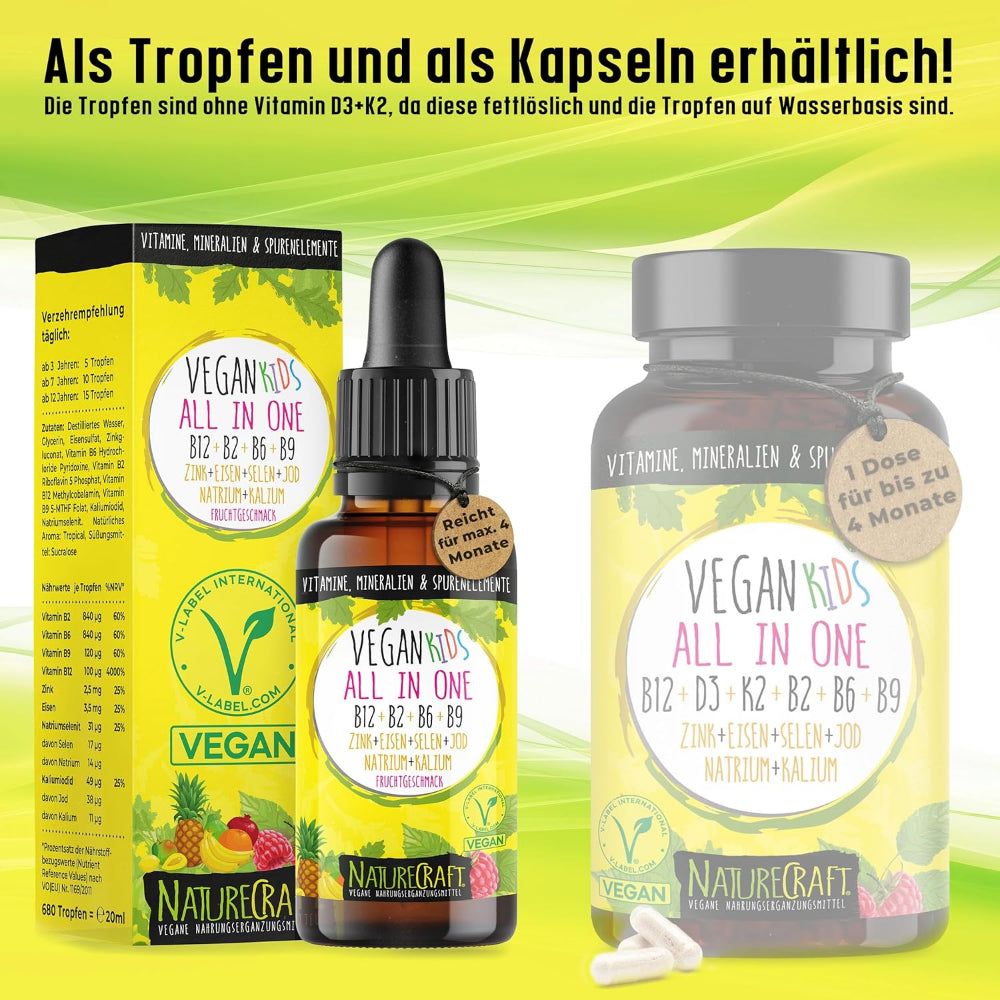 NatureCraft Vegan Kids All-in-One