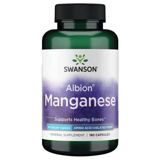 SWANSON Albion Manganese 40 mg