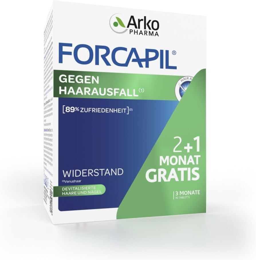 Arkopharma  FORCAPIL Gegen Haarausfall Tabletten