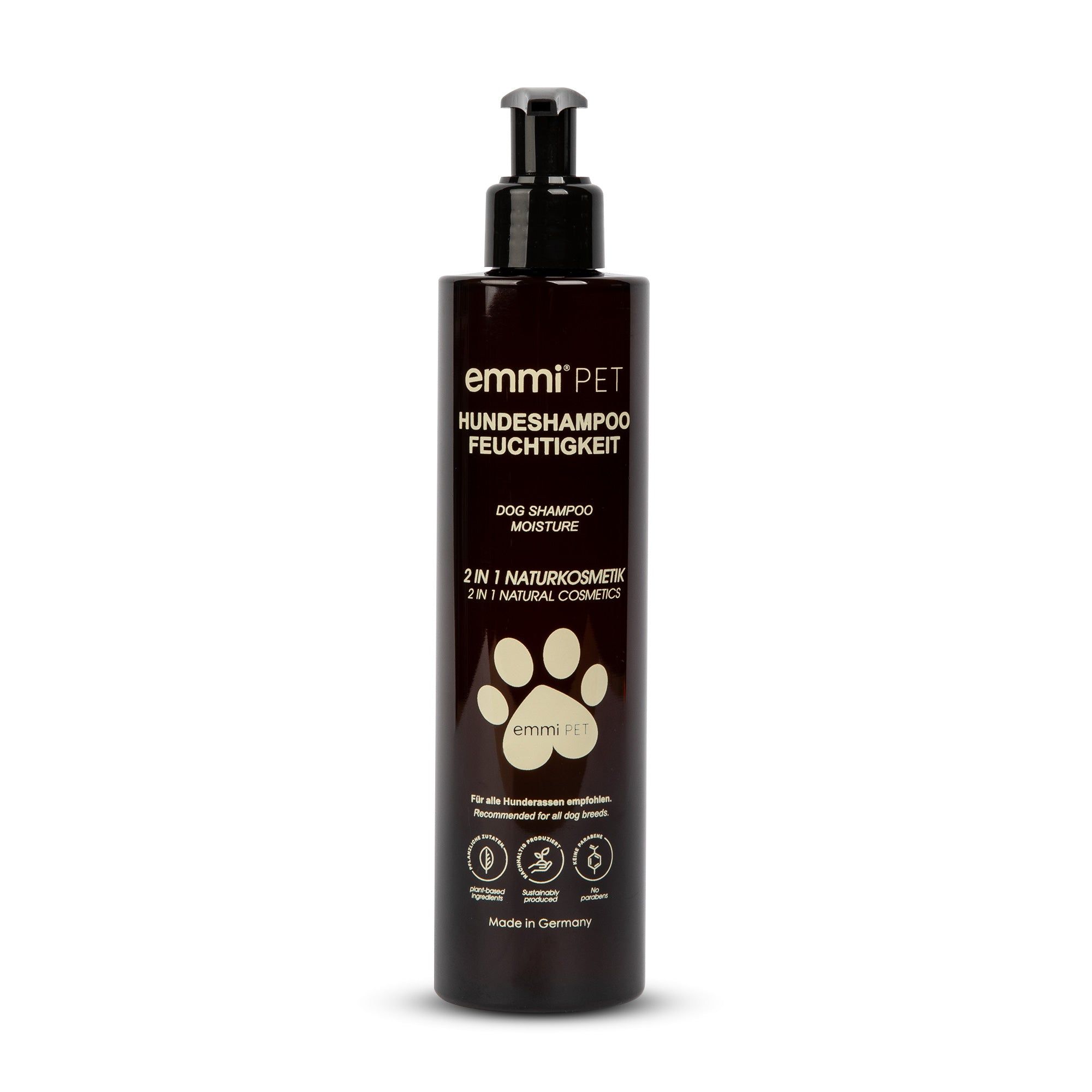emmi-pet Hundeshampoo 2in1 Feuchtigkeit Natur