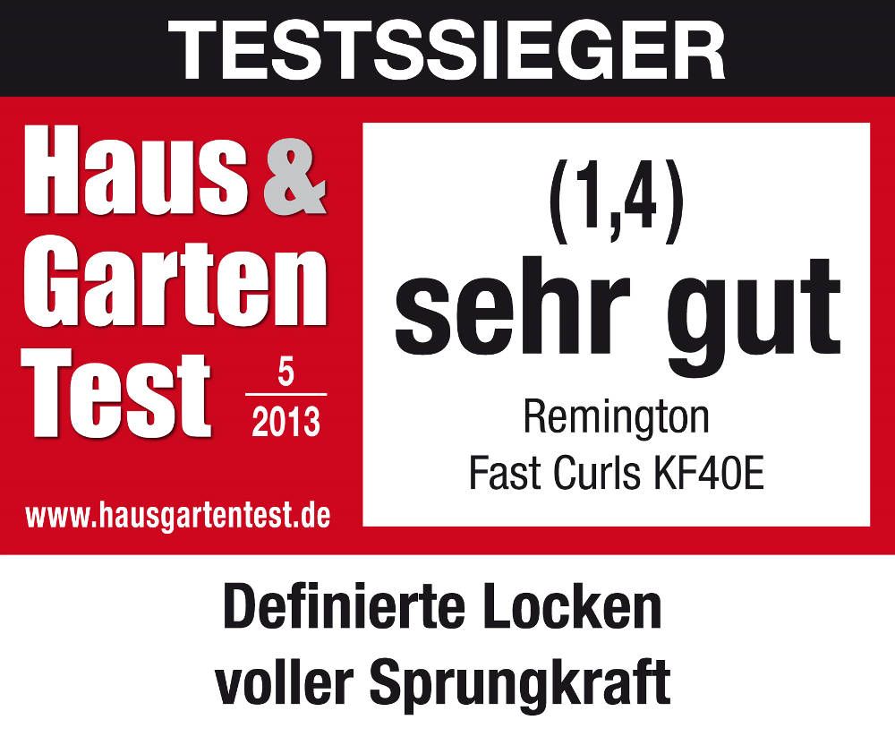 REMINGTON Lockenwickler KF40E Easy-Clip-System Heißwickler