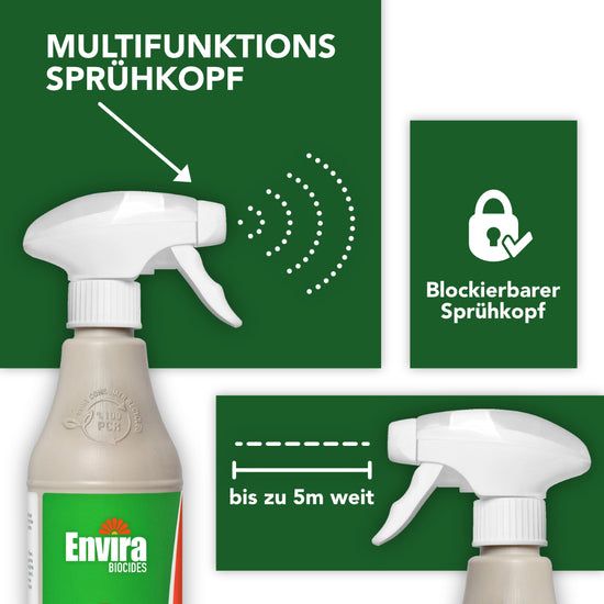 Envira Garten Pack - Ameisenspray, Spinnenspray & Wespenspray