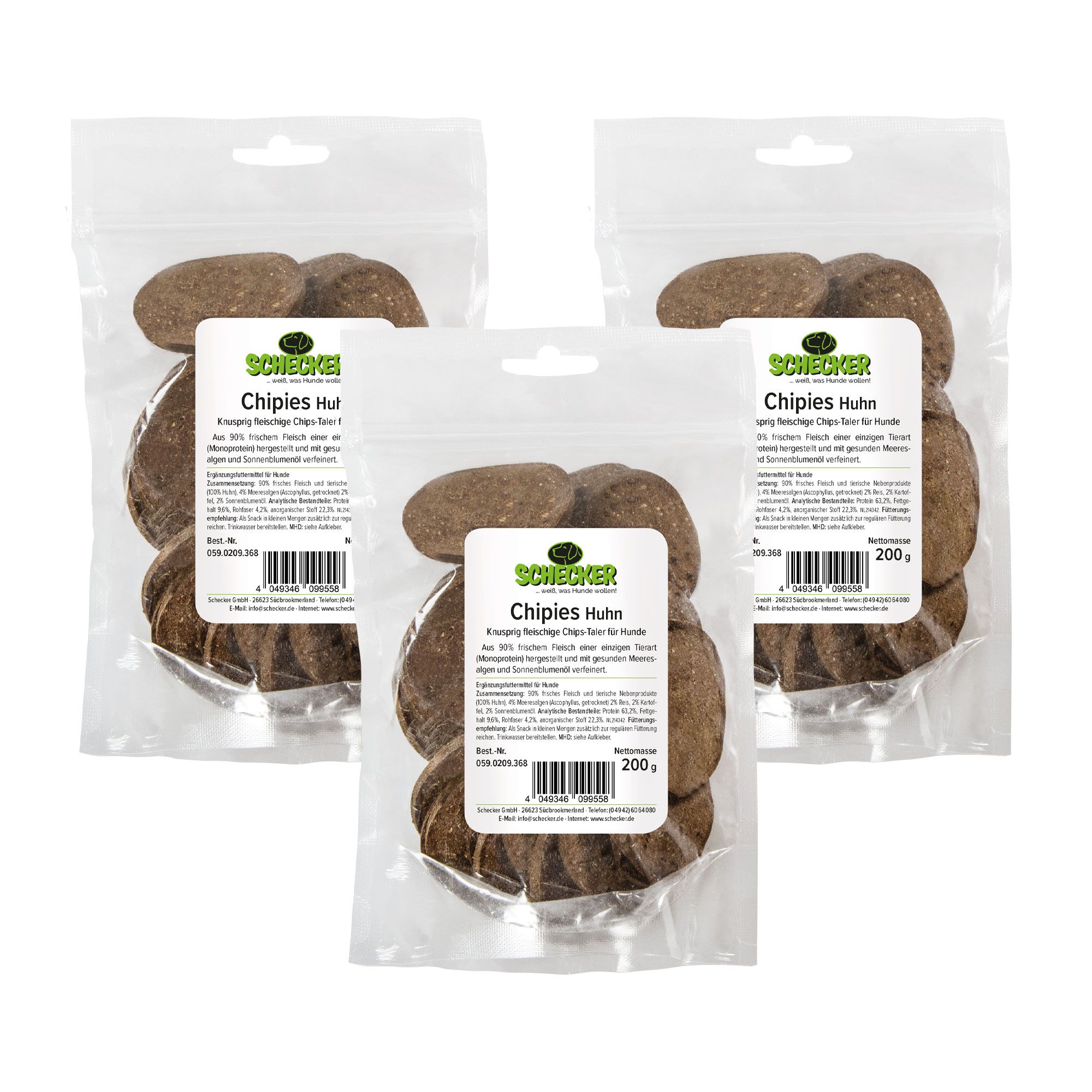 SnackOMio Pferdehaut Hundesnack 400g - Getreidefrei & Naturbelassen