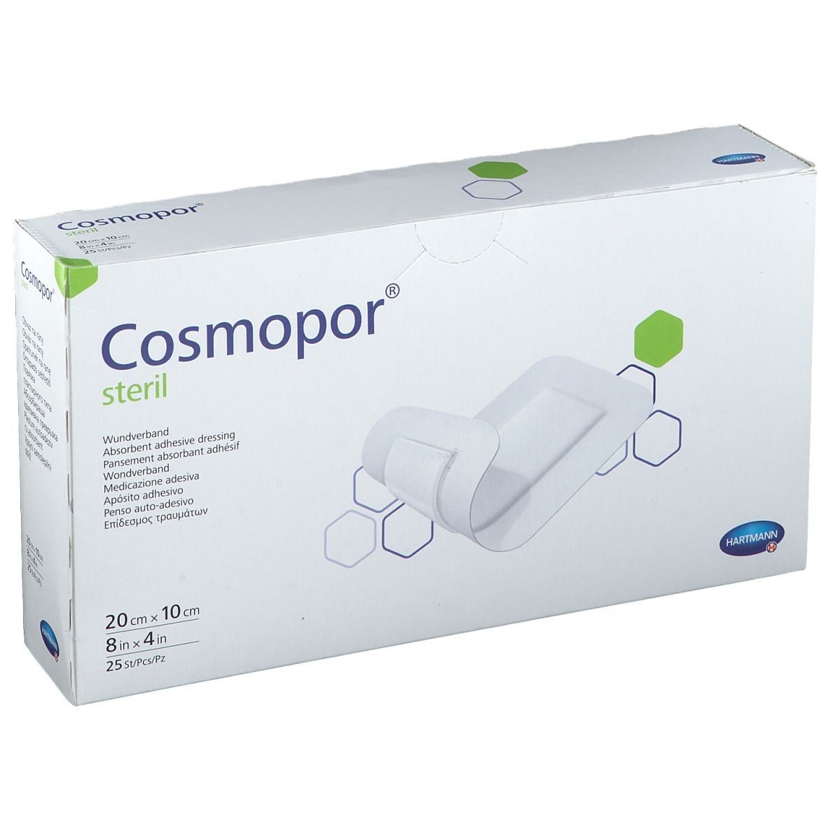 Cosmopor steril Wundverband 10x20 cm 25 St Pflaster