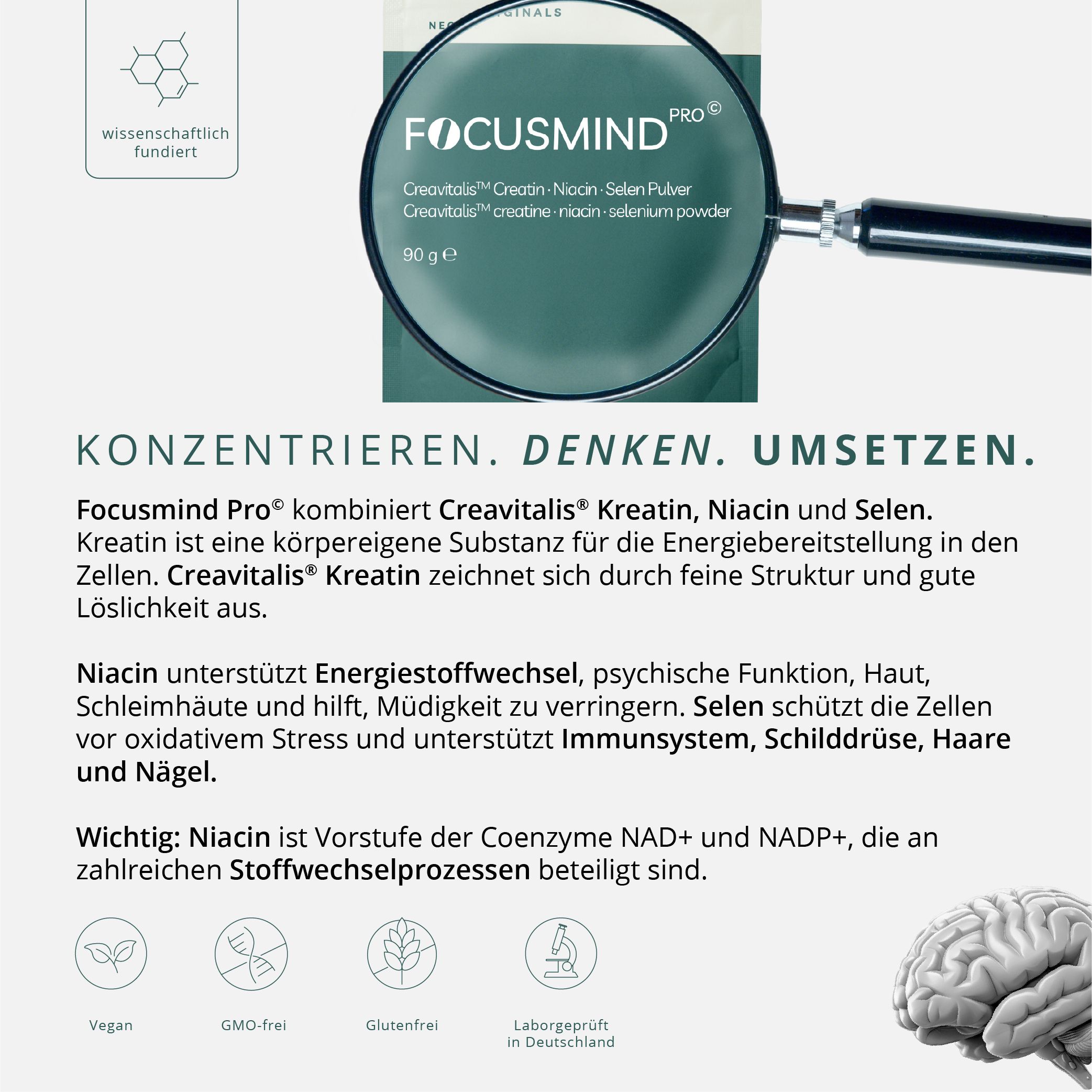 Focusmind Pro© Pulver