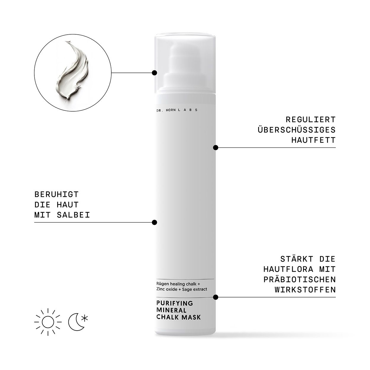 DR. HORN LABS - Purifying Mineral Chalk Mask