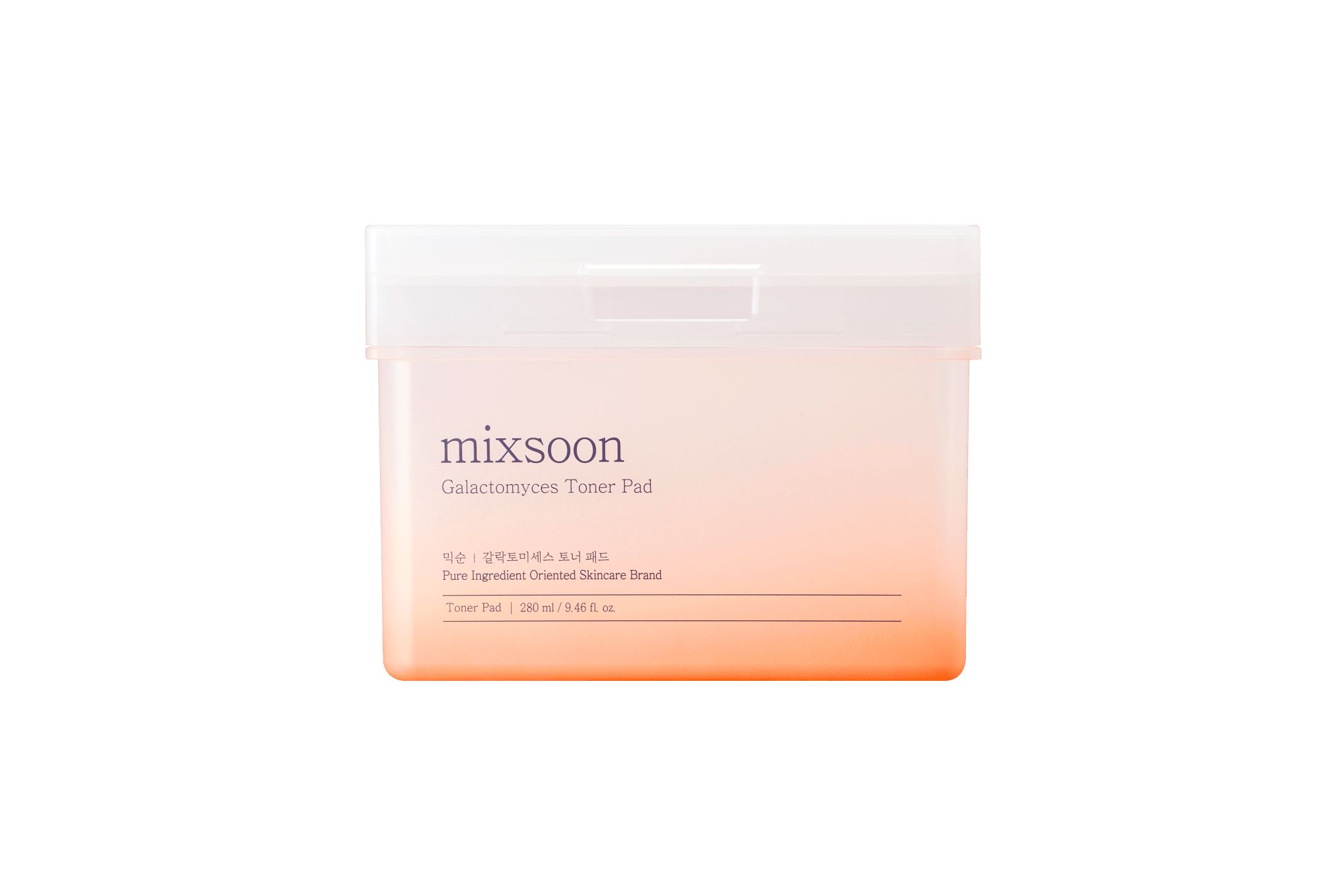 mixsoon - Galactomyces Toner Pad - 60 tampons
