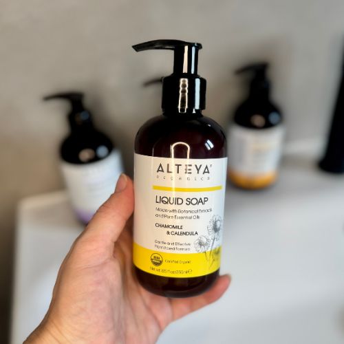 Alteya Organics Kamille und Ringelblume Flüssigseife