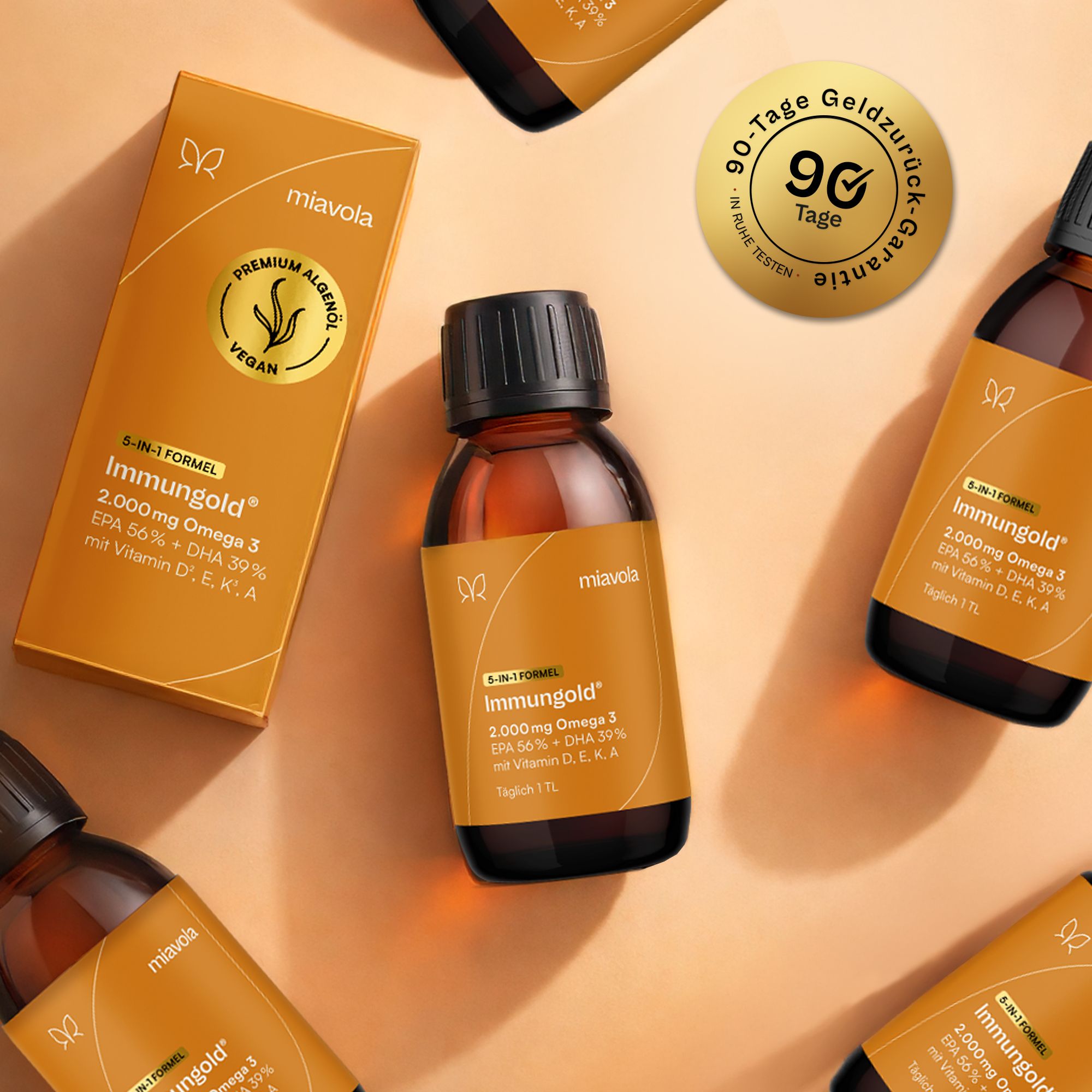 Immungold Omega 3-Komplex von miavola