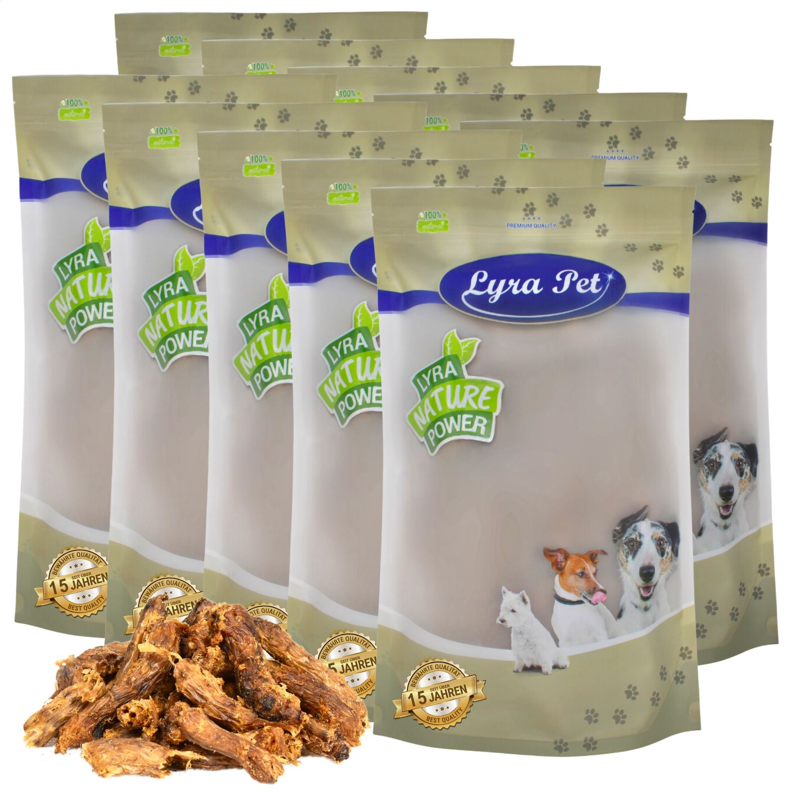 Lyra Pet® Hühnerhälse 10 kg Nicht relevant