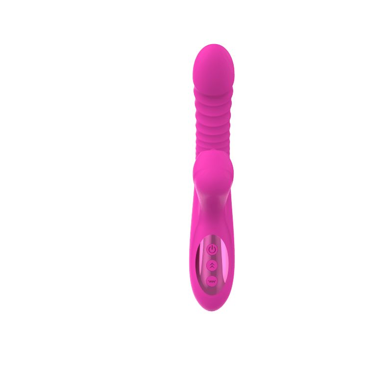 Miriam Pink - Stoßender Vibrator mit Zunge