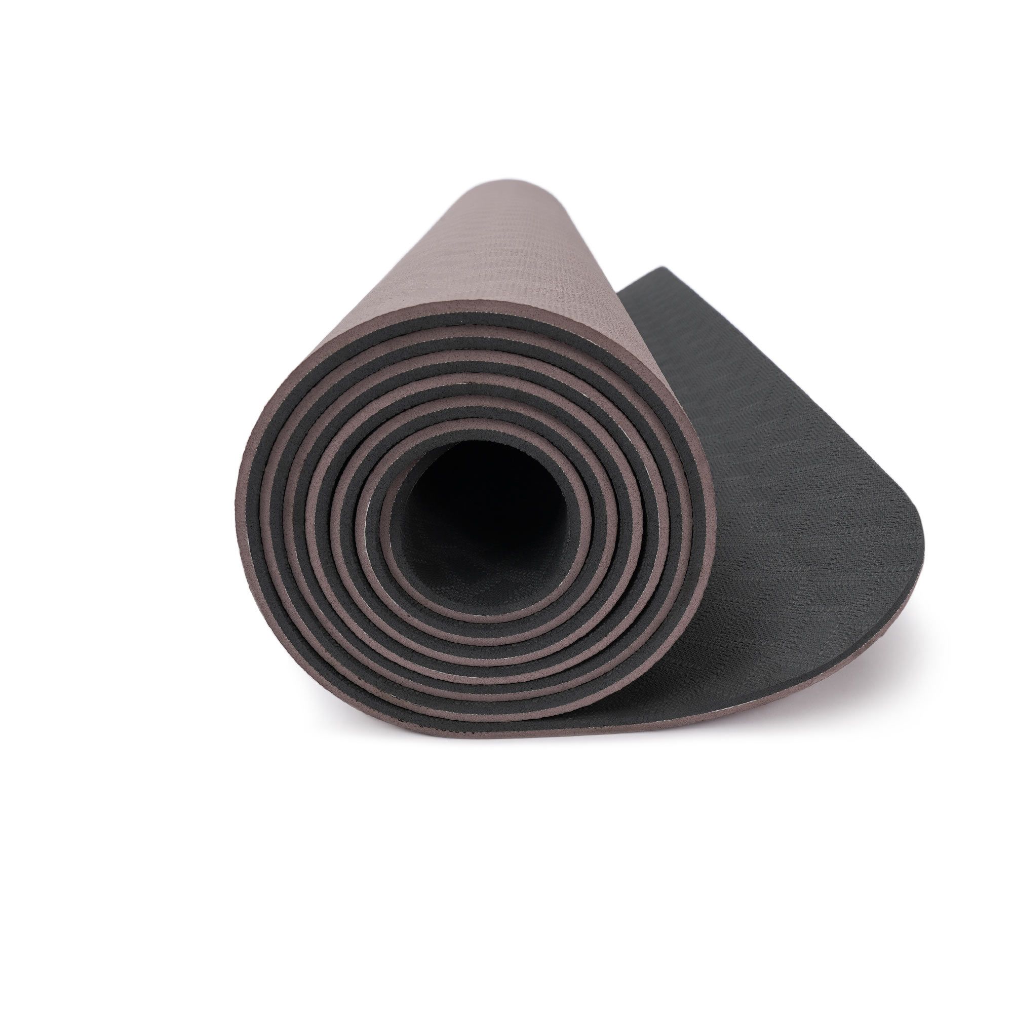 yogabox AKO Yogamatte TPE 2-farbig - braun/anthrazit 183 x 61 0,6 cm 1 St
