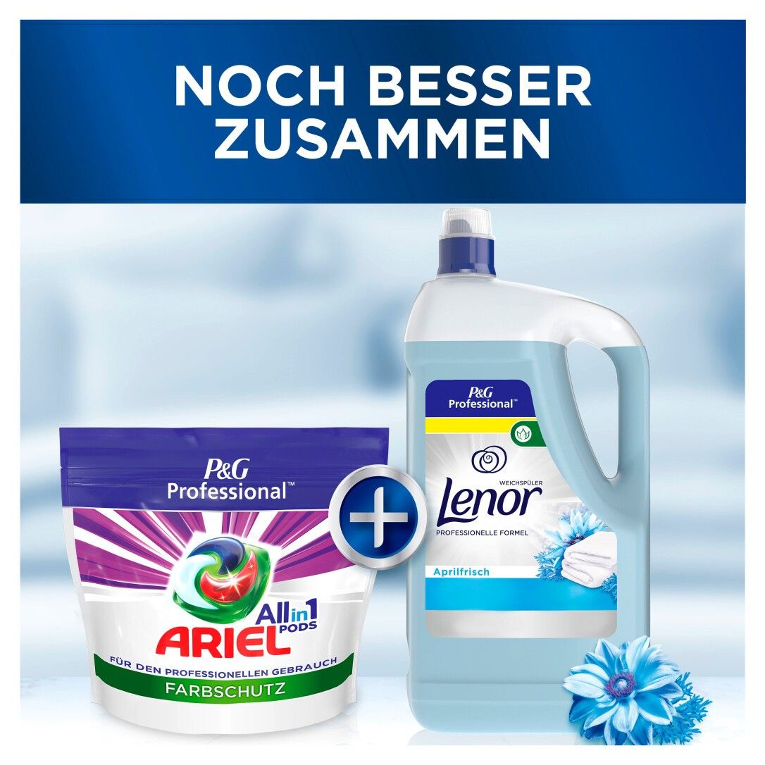Ariel Professional All-in-1 Pods Color Waschmittel, 110 Waschladungen, (2 x 55 Kapseln), Ausgezeichn