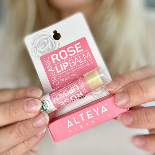 Alteya Organics Lippenbalsam mit Rosenöl