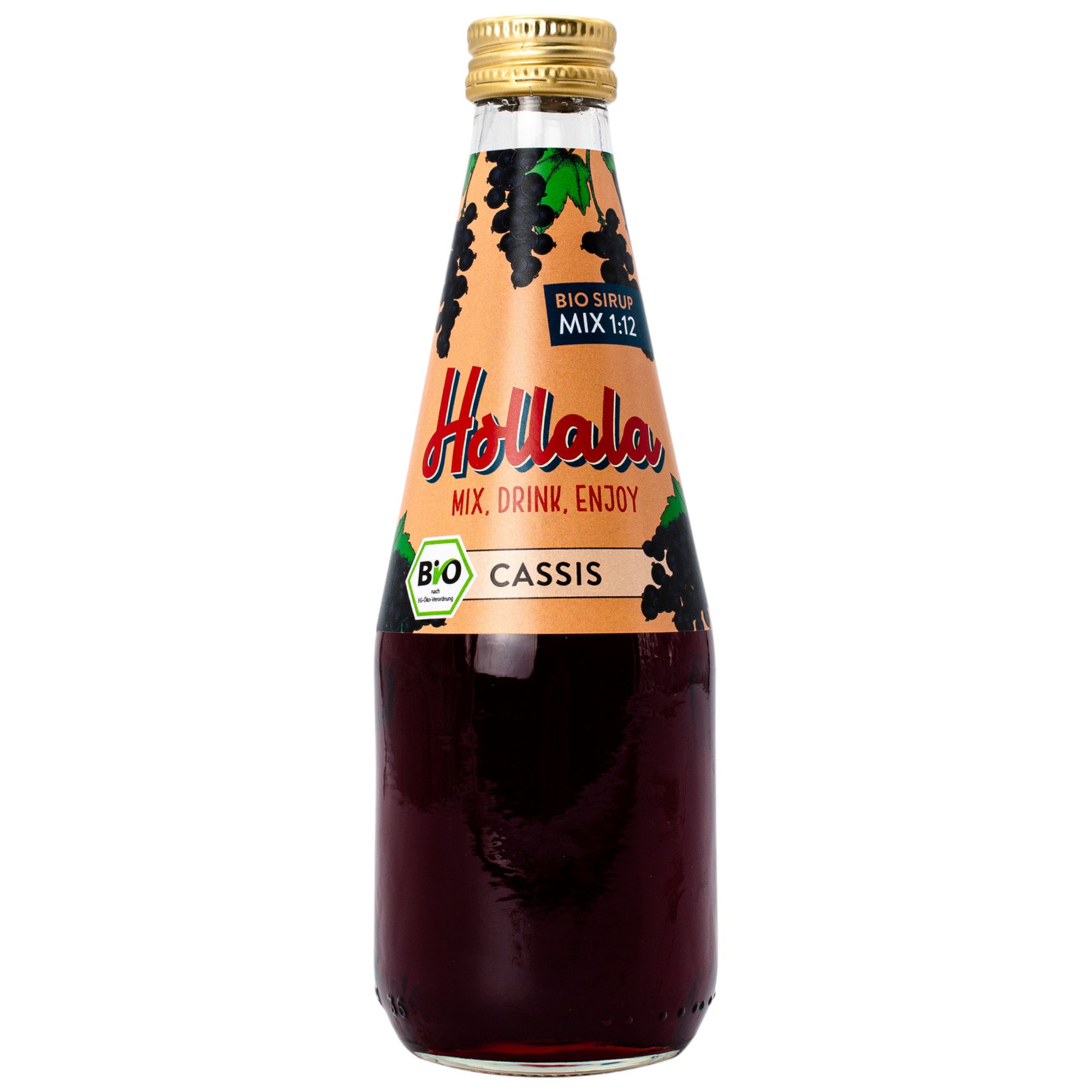 Hollala - Bio Sirup Cassis 330 ml