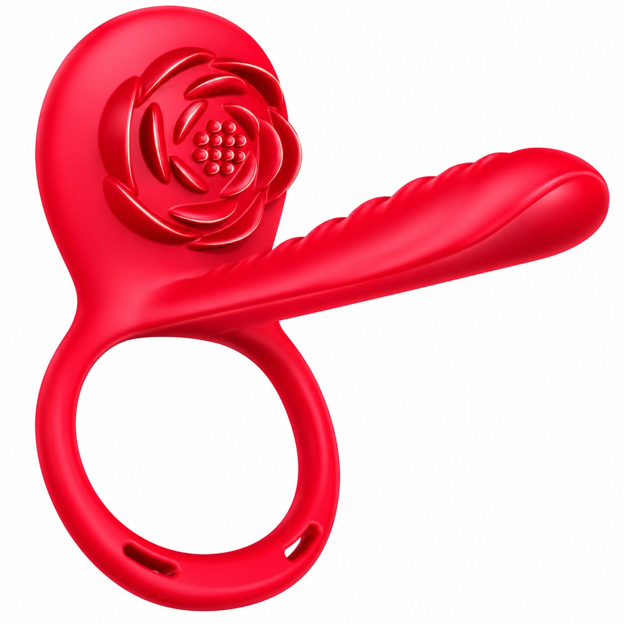 YAWNSHE anello per il pene strap-on con vibrazione per clitoride e punto G