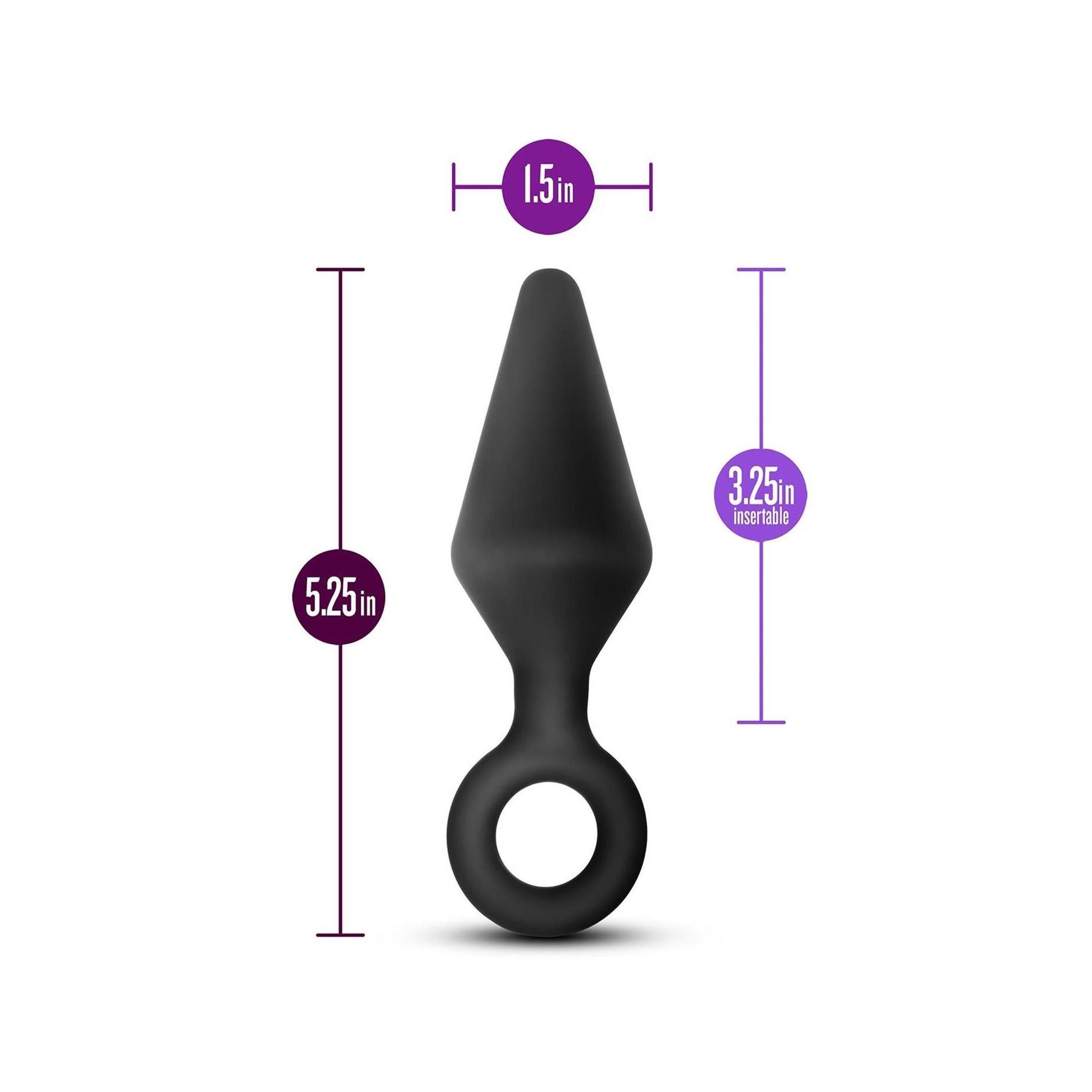 Blush - ANAL ADVENTURES PLATINUM SILICONE LOOP Plug
